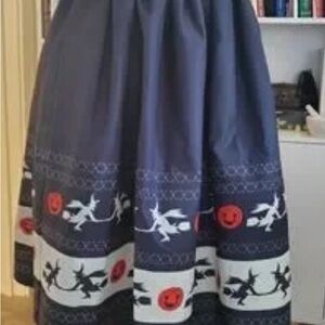 Unique Vintage witchy A-Line Skirt